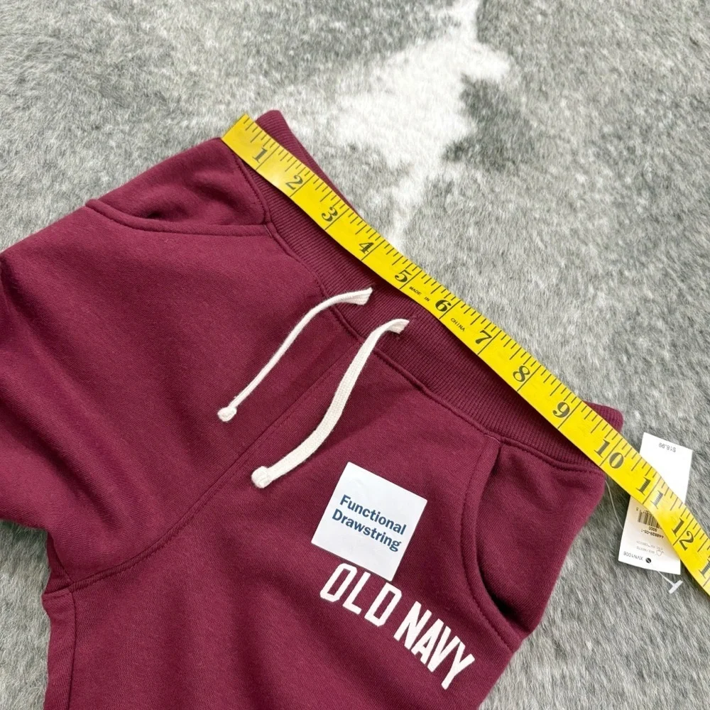 NWT Old Navy Kids Maroon Sweatpants Jogger Pants 5T
